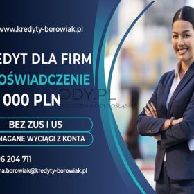 Kredyt dla firm 150 000 zł na oświdaczenie bez ZUS I US!
