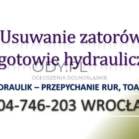 Przetkanie ubikacji, wc, Wrocław, tel 504-746-203 zatkanego odpływu wody, cennik