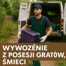 Sprzątanie strychu, cennik, tel. 504-746-203, wywóz gratów, śmieci, Wrocław