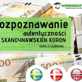 Rozpoznawanie autentyczności skandynawskich koron 