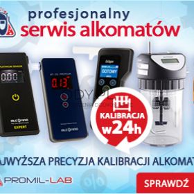 Kalibracja alkomatu Sentech