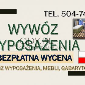 Wywóz mebli, Wrocław, tel. 504-746-203, utylizacja, wywożenie gratów z mieszkań