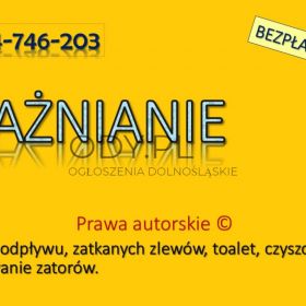 Przepychanie rury, Wrocław, tel. 504-746-203. Cennik.  Udrażnianie odpływu toalety.
