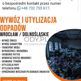 Wywóz Utylizacja, Przeprowadzki, Opróżnianie Pomieszczeń 