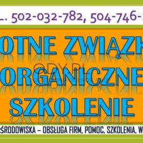 Obliczanie emisji LZO, tel. 504-746-203. Lotne związki organiczne  Pomoc indywidualna