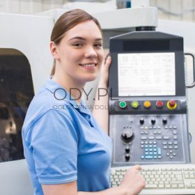 Operator prasy krawędziowej CNC, nowoczesna firma 
