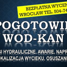  Pogotowie, hydraulik, T. 504-746-203, Wrocław, awarie, Usługi hydrauliczne, cennik, 