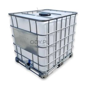 Zbiornik 1000l.pl NOWY wkład z atestem spożywczym paleta stal mauzer wysyłka