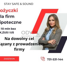POZABANKOWE POZYCZKI INWESTYCYJNE I ODDLUZENIOWE POD HIPOTEKE BEZ BIK