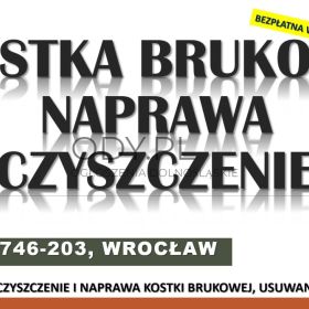 Naprawa kostki brukowej, tel.  504-746-203, cennik, poprawienie kostki brukowej.