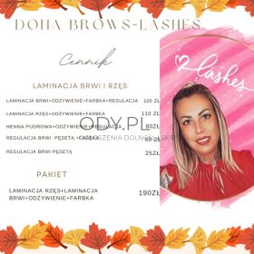 Laminacja brwi i rzęs
