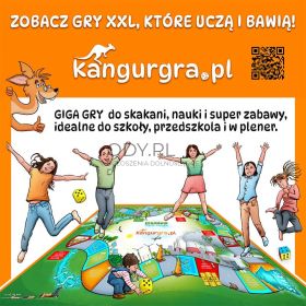 Seria gier XXL EKOMANIA ekologiczne gry dla DZIECI do skakania i zabawy KangurGr
