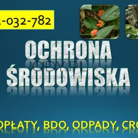 Obsługa firmy z ochrony środowiska, tel. 504-746-203. Szkolenie, pomoc.