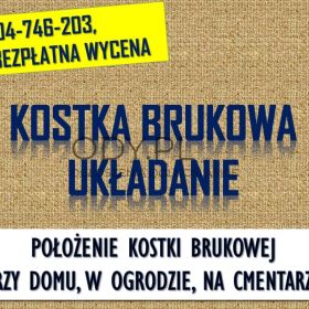 Położenie kostki brukowej, cena tel. 504-746-203, Wrocław, brukarz, usługi